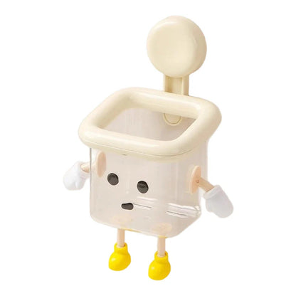 Úložný box s prísavkou do kúpeľne