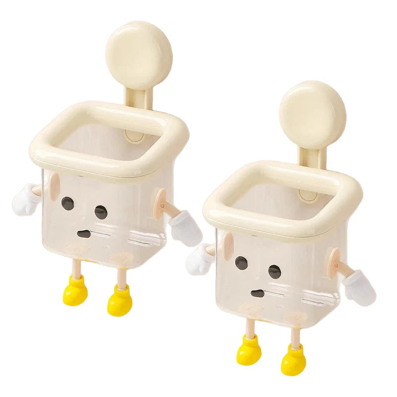 Úložný box s prísavkou do kúpeľne