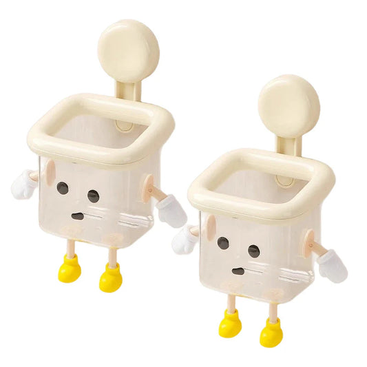 Úložný box s prísavkou do kúpeľne