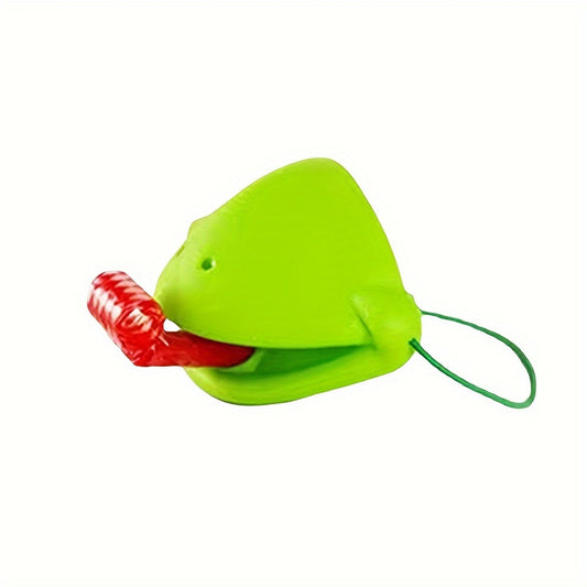 【🐸 Je to vzdelávacie a zábavné a dokáže to aj zmierniť stres!】Frog mouth sticking out tongue desktop children's toy