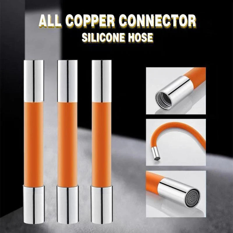 【💧 Zabraňuje striekaniu vody a ľahko sa prispôsobí väčšine kohútikov!】Univerzálna predlžovacia trubica