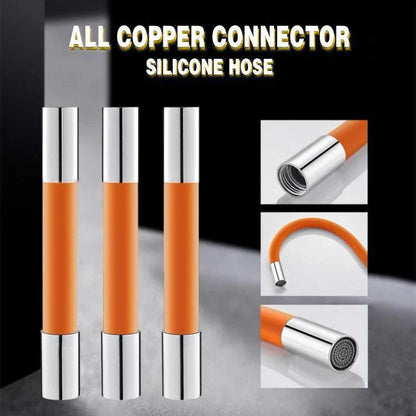 【💧 Zabraňuje striekaniu vody a ľahko sa prispôsobí väčšine kohútikov!】Univerzálna predlžovacia trubica