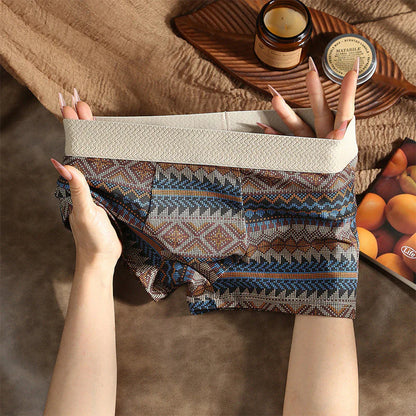 【🔥Kúp 1 získaj 2 zadarmo🔥】Pánske priedušné boxerky s geometrickým vzorom