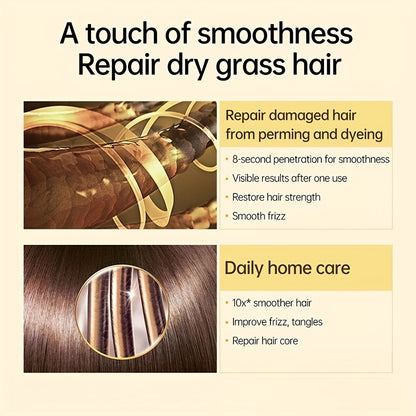 Maska na spálené vlasy bez oplachovania a pary