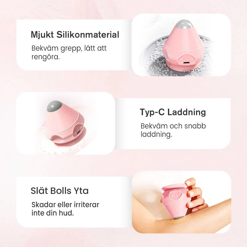 【💆 Mierna relaxácia a hlboká svalová relaxácia】Elektrická adsorpčná fasciová guľa