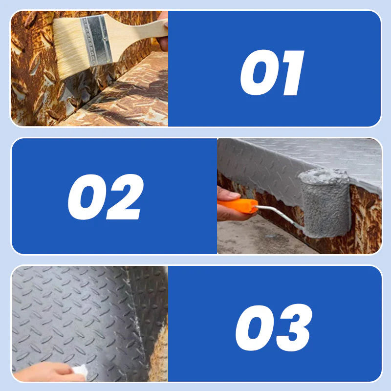 【🎁Odoslať nástroje】Preventívna farba proti hrdzi na kov