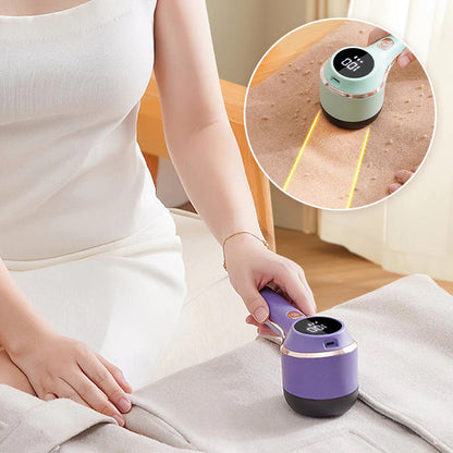 【💯Obnovte krásu oblečenia】Digitálny odstraňovač žmolkov z textílií s 3 rýchlosťami