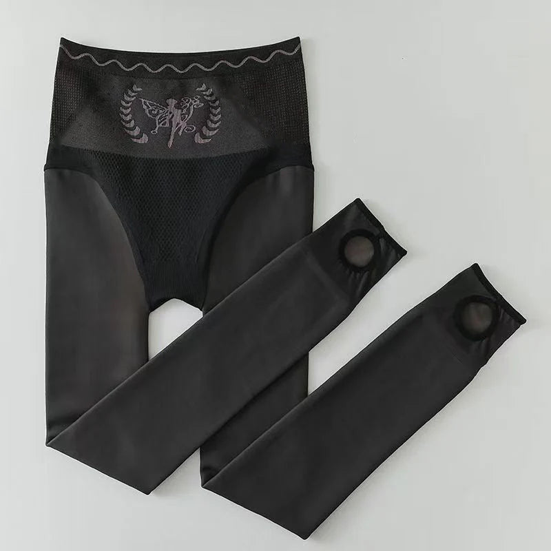 Dámske legíny s vysokým pásom, ktoré zvýrazňujú postavu