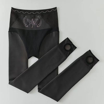 Dámske legíny s vysokým pásom, ktoré zvýrazňujú postavu