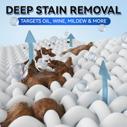 【🧼 Účinne odstraňuje odolné škvrny】Univerzálna čistiaca pasta na oblečenie a obuv