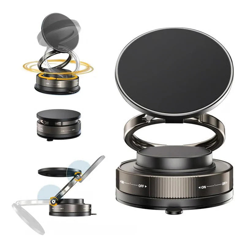 🛍️Kup więcej, zaoszczędź więcej? Regulowany 360° magnetyczny uchwyt próżniowy na telefon🤩