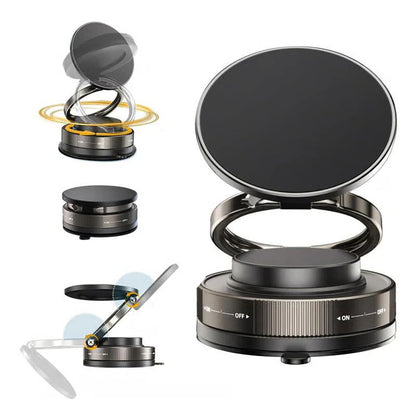 🛍️Kup więcej, zaoszczędź więcej? Regulowany 360° magnetyczny uchwyt próżniowy na telefon🤩