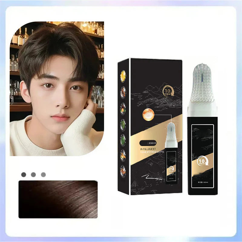 【🥰Pohodlné a rýchle】Prenosný bezpečný hrebeň na farbenie vlasov