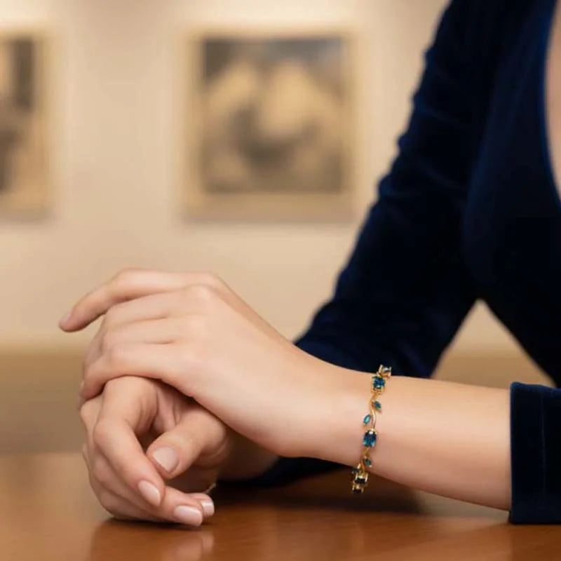 【🌸 Dodáva prírodný šarm vašemu každodennému vzhľadu!】Jedinečný náramok s príveskom pre ženy