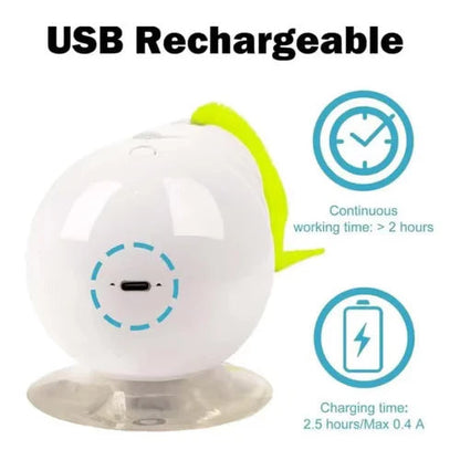 【😺 Účinne zmierňuje nudu a stres u vašej mačky, čím zabaví vášho domáceho maznáčika.】Interaktívna elektrická hračka pre mačky v tvare húsenice