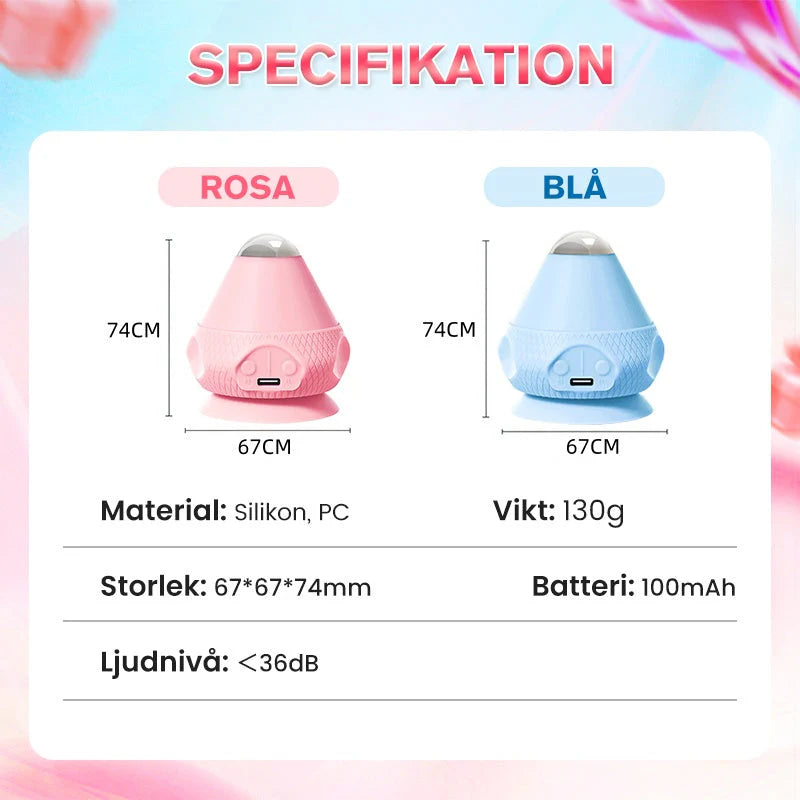 【💆 Mierna relaxácia a hlboká svalová relaxácia】Elektrická adsorpčná fasciová guľa