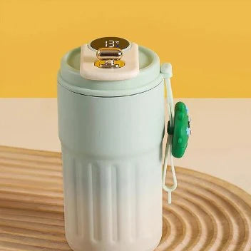 【🌡️ ☕ Vychutnajte si kávu s ľahkosťou pri ideálnej teplote!】Hrnček na kávu s ukazovateľom teploty