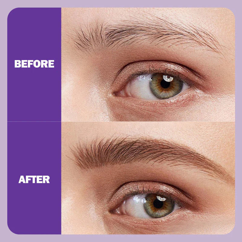 【🎁Druhý kus zadarmo】Tekutá ceruzka na obočie so zahnutým štetcom a dipom