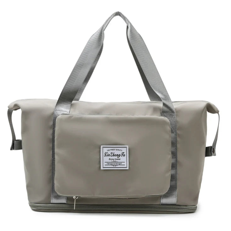 【🥰Dobrý pomocník na cesty】Cestovná taška s vysokou kapacitou a dvojitými vrstvami pre oddelenie mokrých vecí