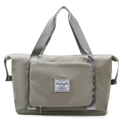 【🥰Dobrý pomocník na cesty】Cestovná taška s vysokou kapacitou a dvojitými vrstvami pre oddelenie mokrých vecí