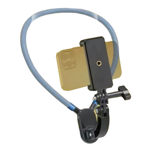 【🧲 Jednoducho a rýchlo zachyťte zábery z perspektívy prvej osoby!】Magnetický držiak na telefón na krk s funkciou handsfree