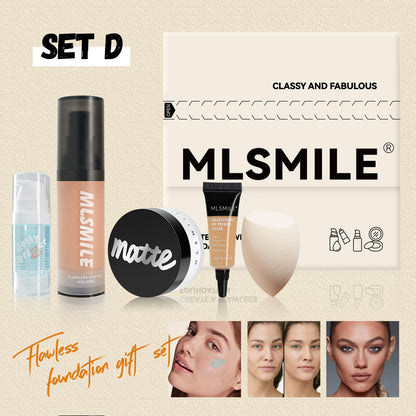 (🔥Kupite 1 dobite 1 gratis🔥)Matný púder na kontrolu mastnoty a hydratáciu. Korekčný podkladový make-up