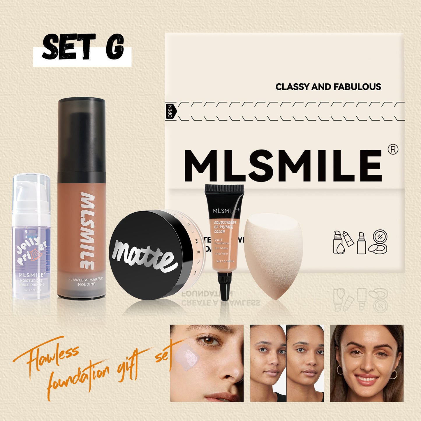 (🔥Kupite 1 dobite 1 gratis🔥)Matný púder na kontrolu mastnoty a hydratáciu. Korekčný podkladový make-up