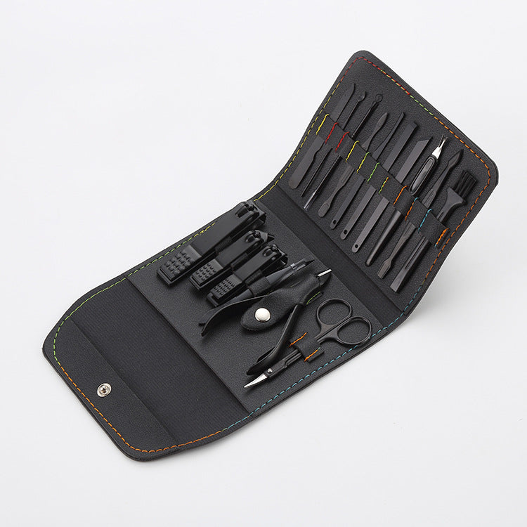 【💅 Nemusíte chodiť do salónu, môžete si dopriať rozmaznávanie doma!】Sada na starostlivosť o nechty 16 kusov (10 farieb)