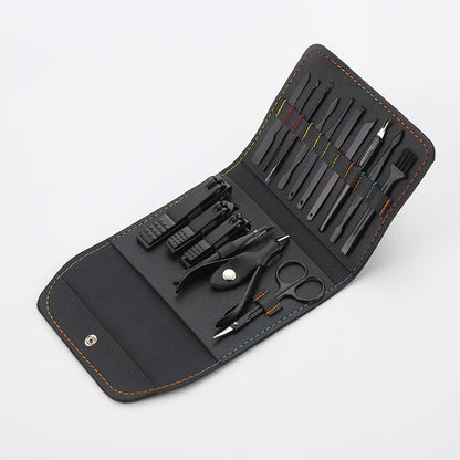 【💅 Nemusíte chodiť do salónu, môžete si dopriať rozmaznávanie doma!】Sada na starostlivosť o nechty 16 kusov (10 farieb)