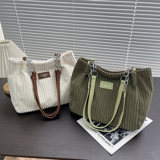 Julia™ | Bavlnená kordová taška