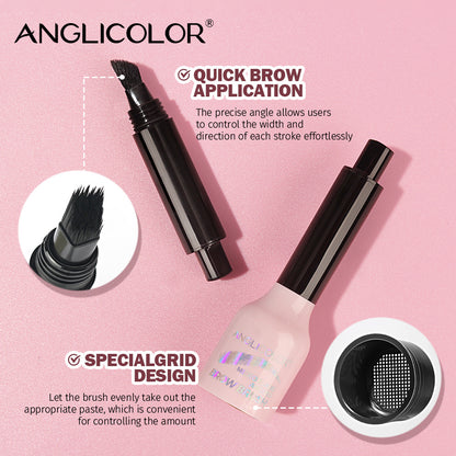 【🎁Druhý kus zadarmo】Dlhotrvajúce trojrozmerné farbenie obočia