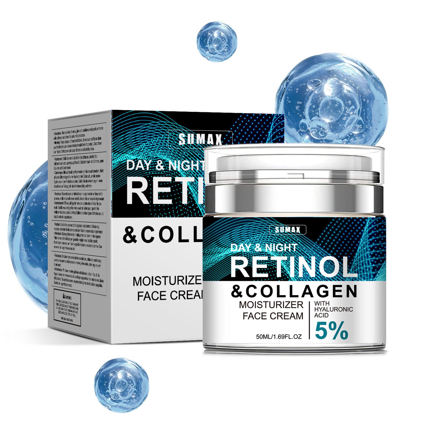 🔥Kúp 1 získaj 1 zadarmo🔥Lisovaný krém na tvár s retinolovým lisovaním