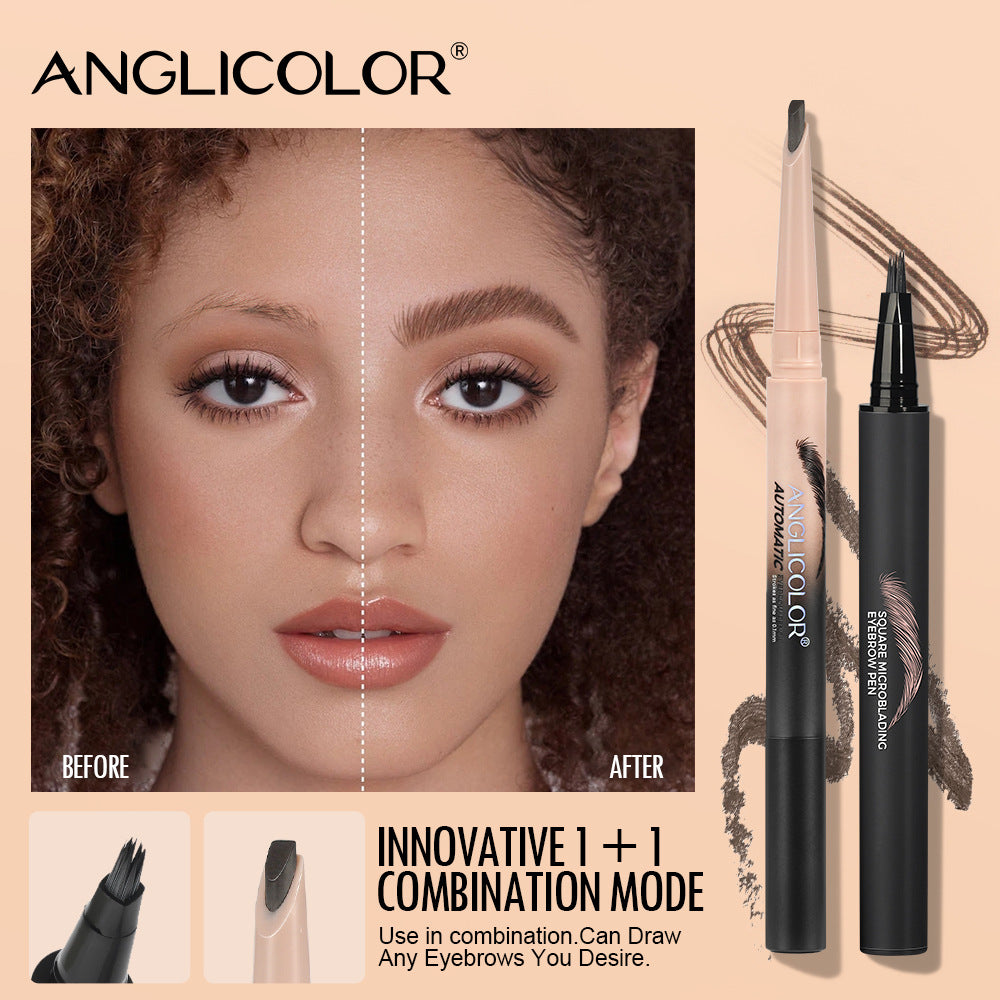 🔥Drugi kos brezplačen🔥Tekutá pasta na obočie s uhlovým štetcom