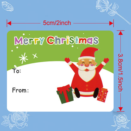 （🔥Kúp 1 získaj 1 zadarmo🔥）nálepky na vianočné darčeky