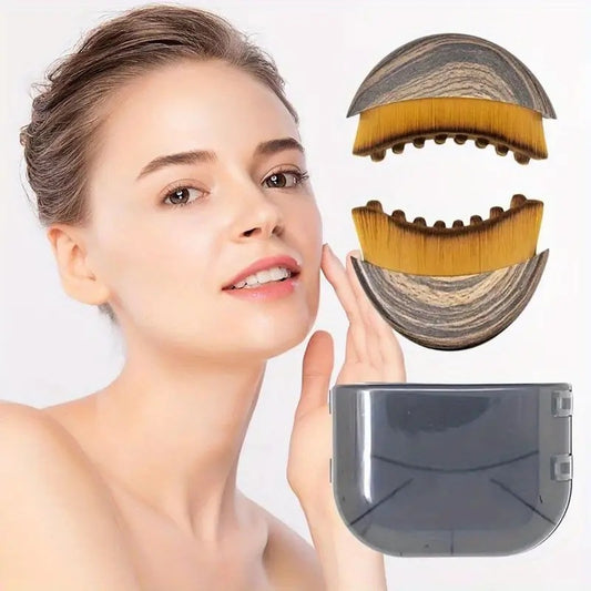 【🔥Kúpte 1 kus a získajte 2 zadarmo (3 kusy)】Contour facial brush massage
