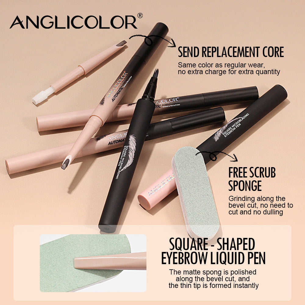 🔥Drugi kos brezplačen🔥Tekutá pasta na obočie s uhlovým štetcom