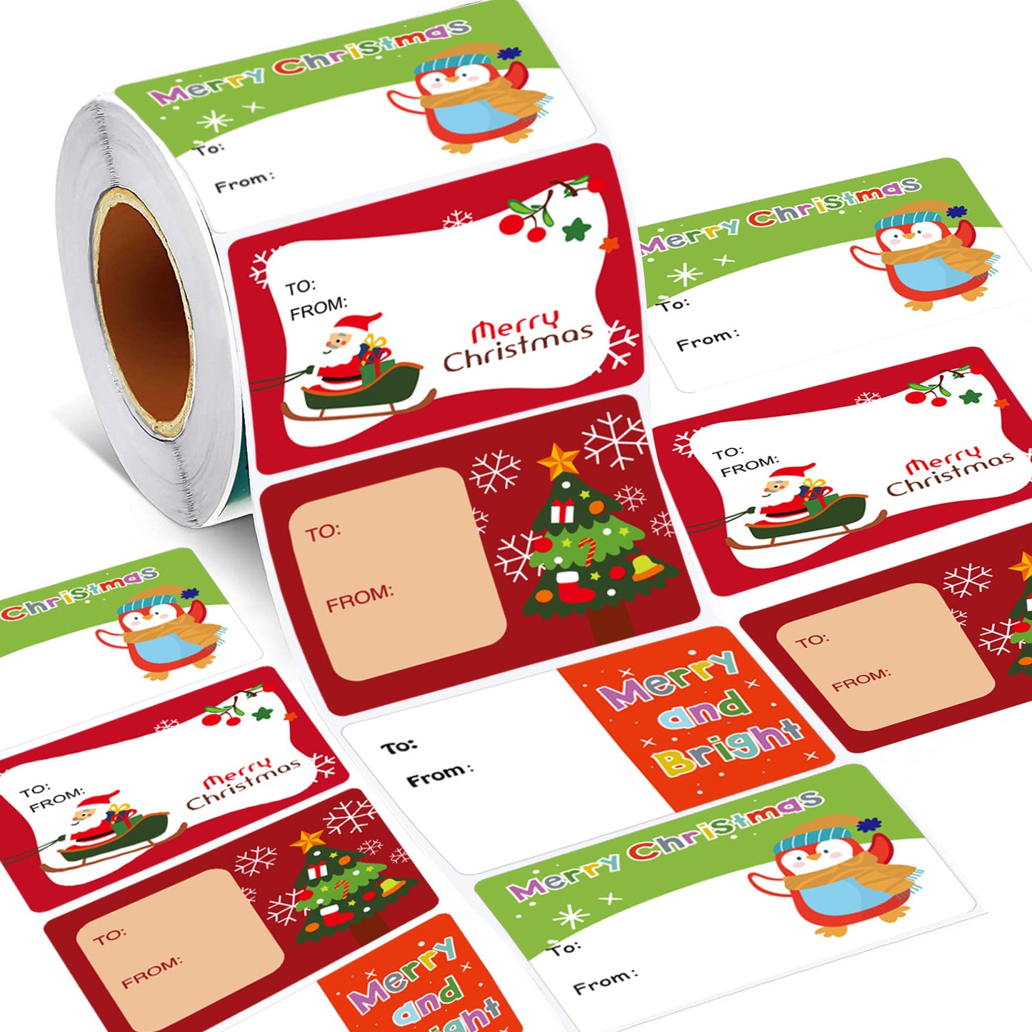（🔥Kúp 1 získaj 1 zadarmo🔥）nálepky na vianočné darčeky