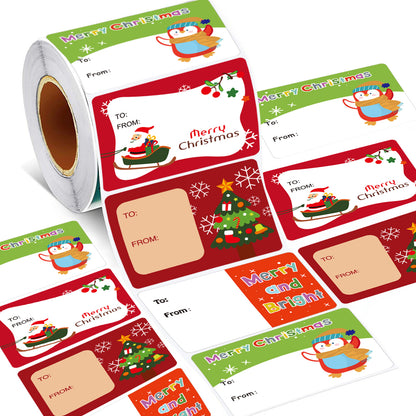 （🔥Kúp 1 získaj 1 zadarmo🔥）nálepky na vianočné darčeky