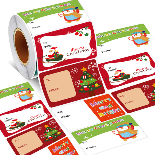 （🔥Kúp 1 získaj 1 zadarmo🔥）nálepky na vianočné darčeky