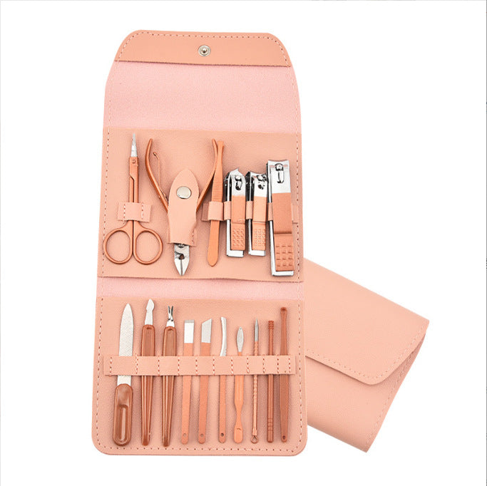 【💅 Nemusíte chodiť do salónu, môžete si dopriať rozmaznávanie doma!】Sada na starostlivosť o nechty 16 kusov (10 farieb)