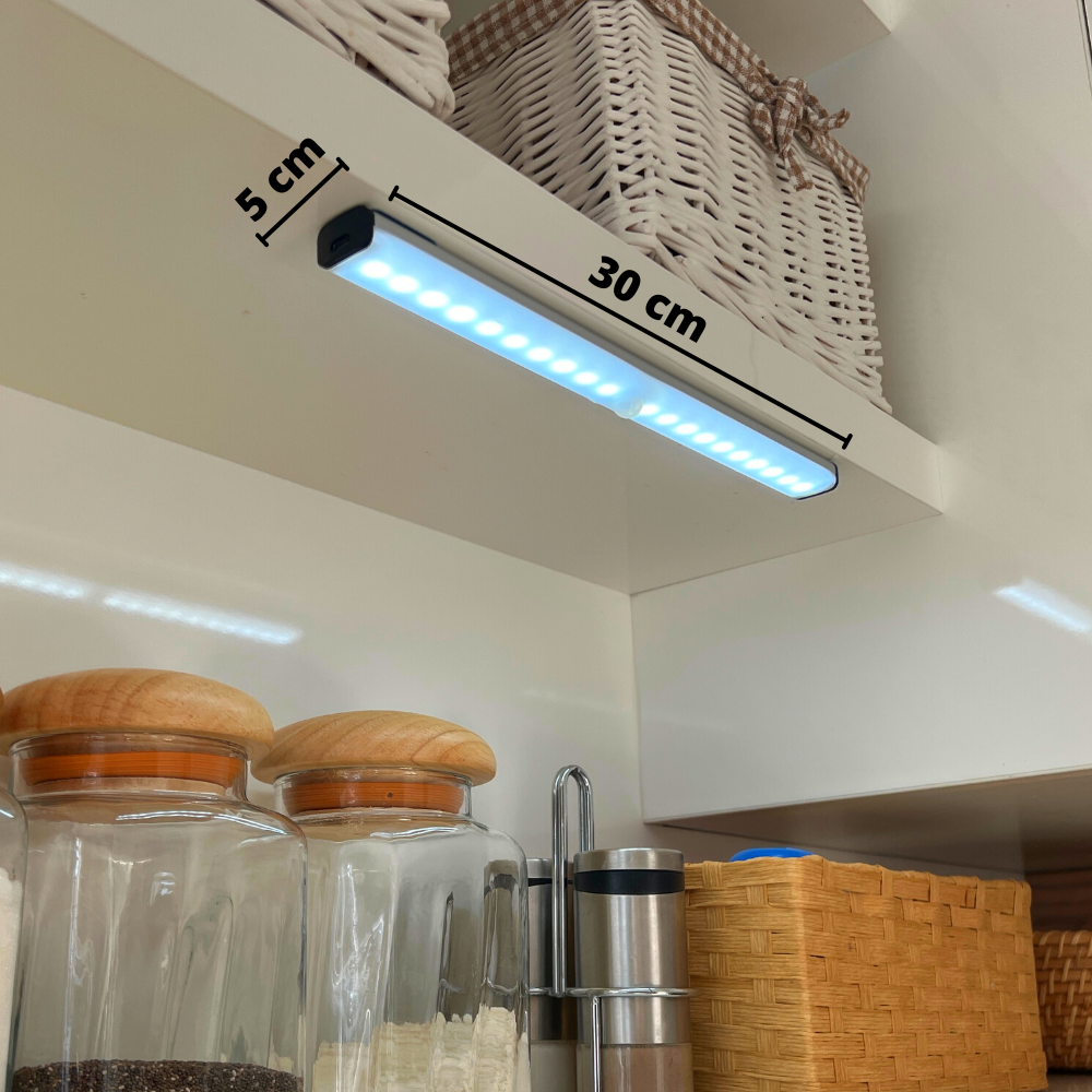 【💡Jednoduchá inštalácia a jednoduché používanie】Senzorové kuchynské svetlo