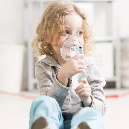 【💨 Ideálna voľba na zmiernenie kašľa alebo dýchavičnosti!】ClearFlow™ | Prenosný respiračný nebulizér