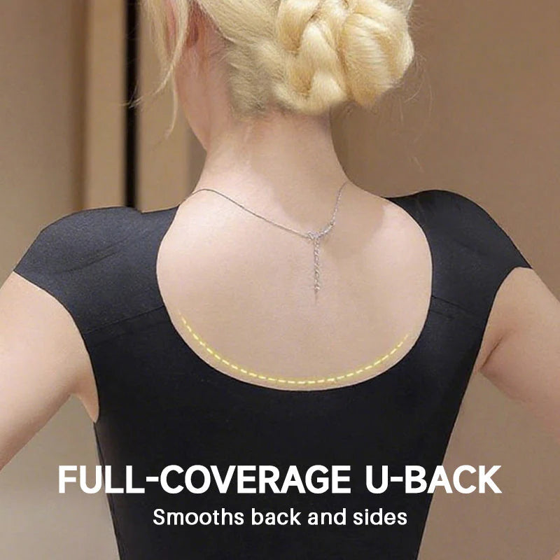 【🔥Kúp 1 získaj 1 zadarmo🔥】Bezšvové dámske spodné prádlo 1 v 1 s integrovanými ramennými vypchávkami