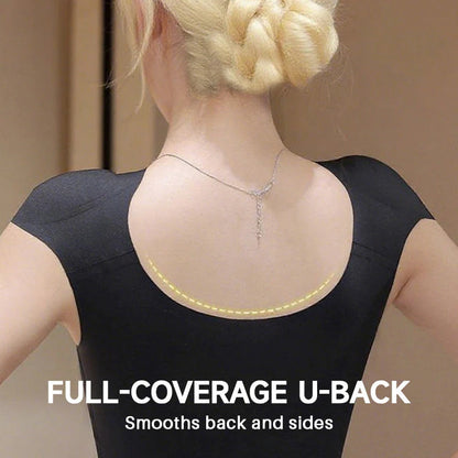 【🔥Kúp 1 získaj 1 zadarmo🔥】Bezšvové dámske spodné prádlo 1 v 1 s integrovanými ramennými vypchávkami