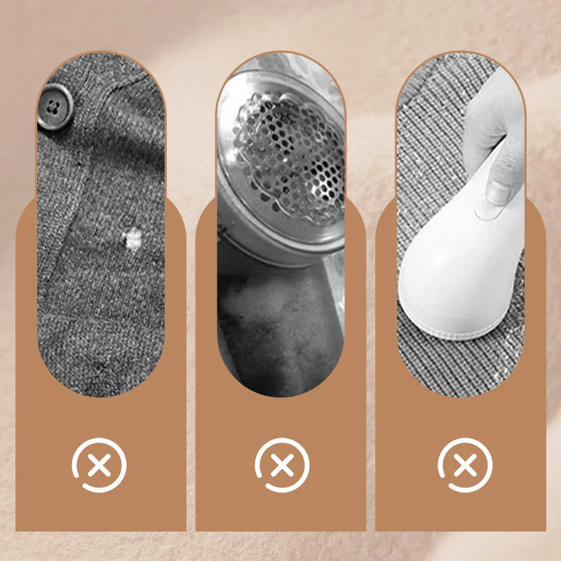 【💯Obnovte krásu oblečenia】Digitálny odstraňovač žmolkov z textílií s 3 rýchlosťami