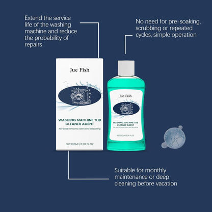 【🎁 Čím viac nakúpite, tým viac zliav získate】Super silný čistiaci prostriedok do bubna práčky