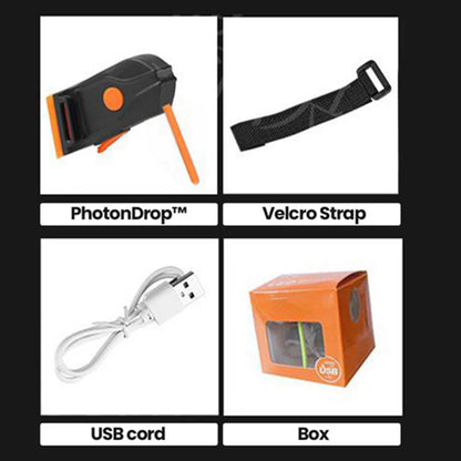 【🚲 Cestujte bezpečne】LED zadné svetlo na bicykel