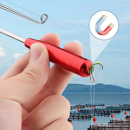 【🎁Druhý kus zadarmo】Odstraňovač kovových rybárskych háčikov s priehľadnou úložnou trubicou