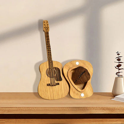 Drevené trsátko na akustickú gitaru