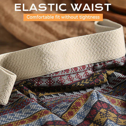 【🔥Kúp 1 získaj 2 zadarmo🔥】Pánske priedušné boxerky s geometrickým vzorom